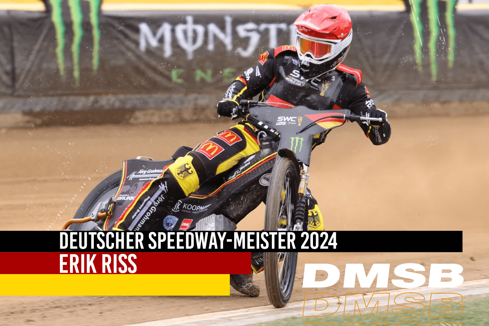 Deutscher Speedway-Meister 2024 Erik Riss