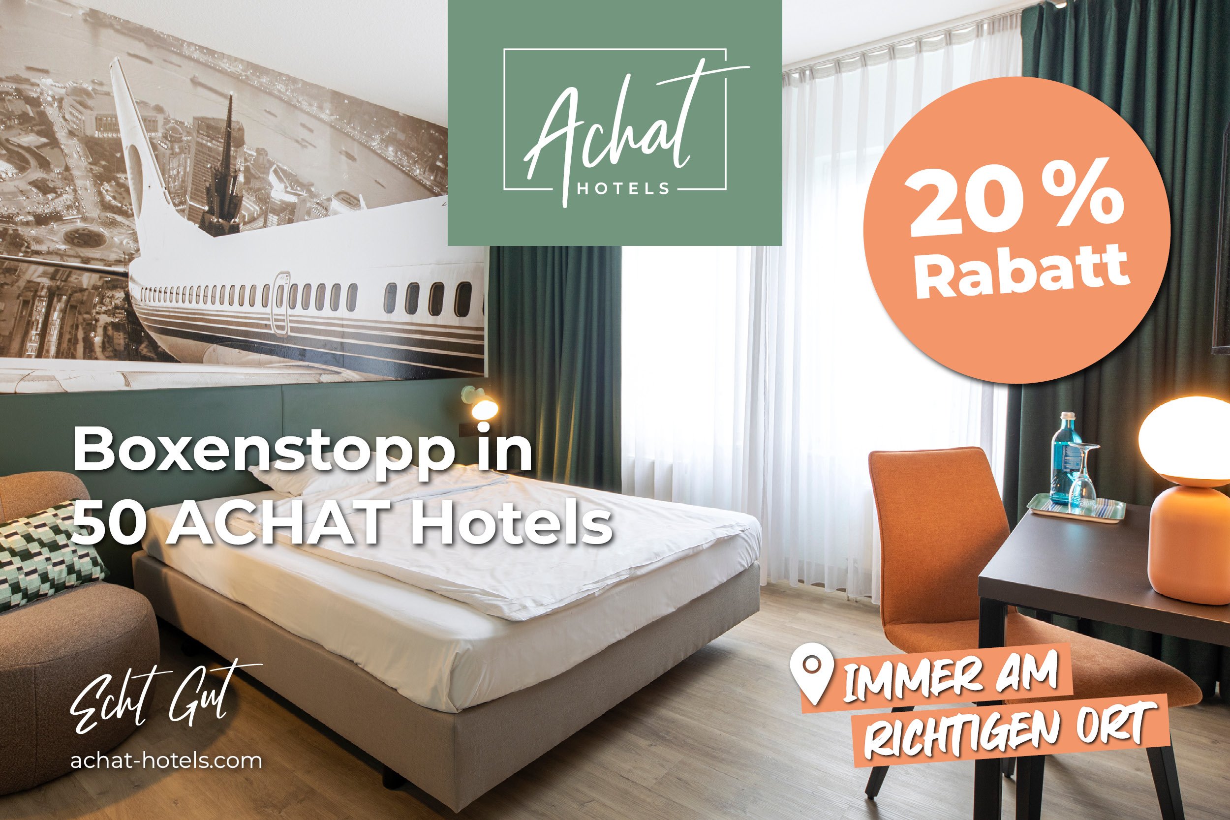 DMSB ACHAT Hotels 20 % Rabattcode