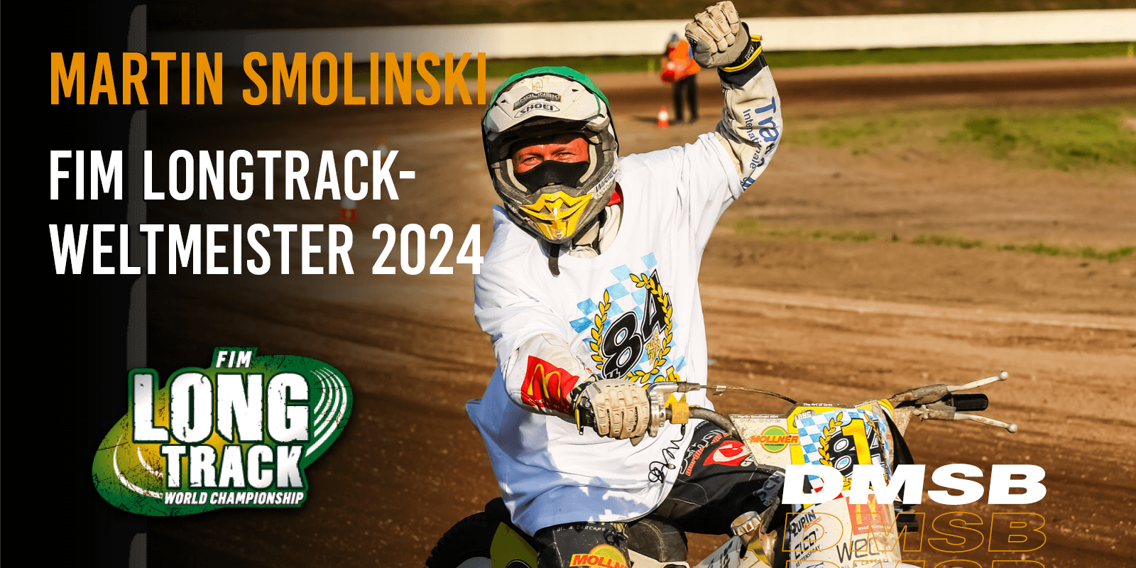 FIM Long Track Weltmeister 2024 Martin Smolinski